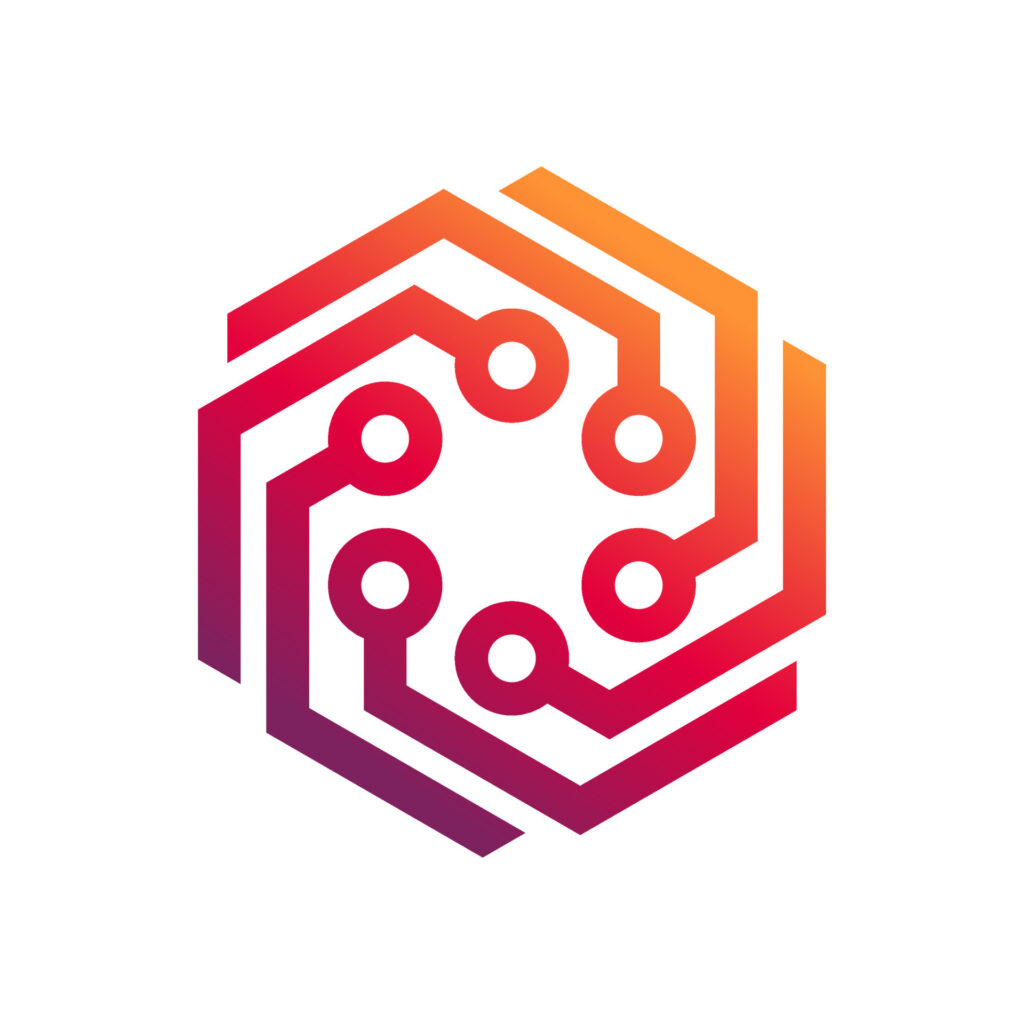 Modern-hexagon-technology-logo-design